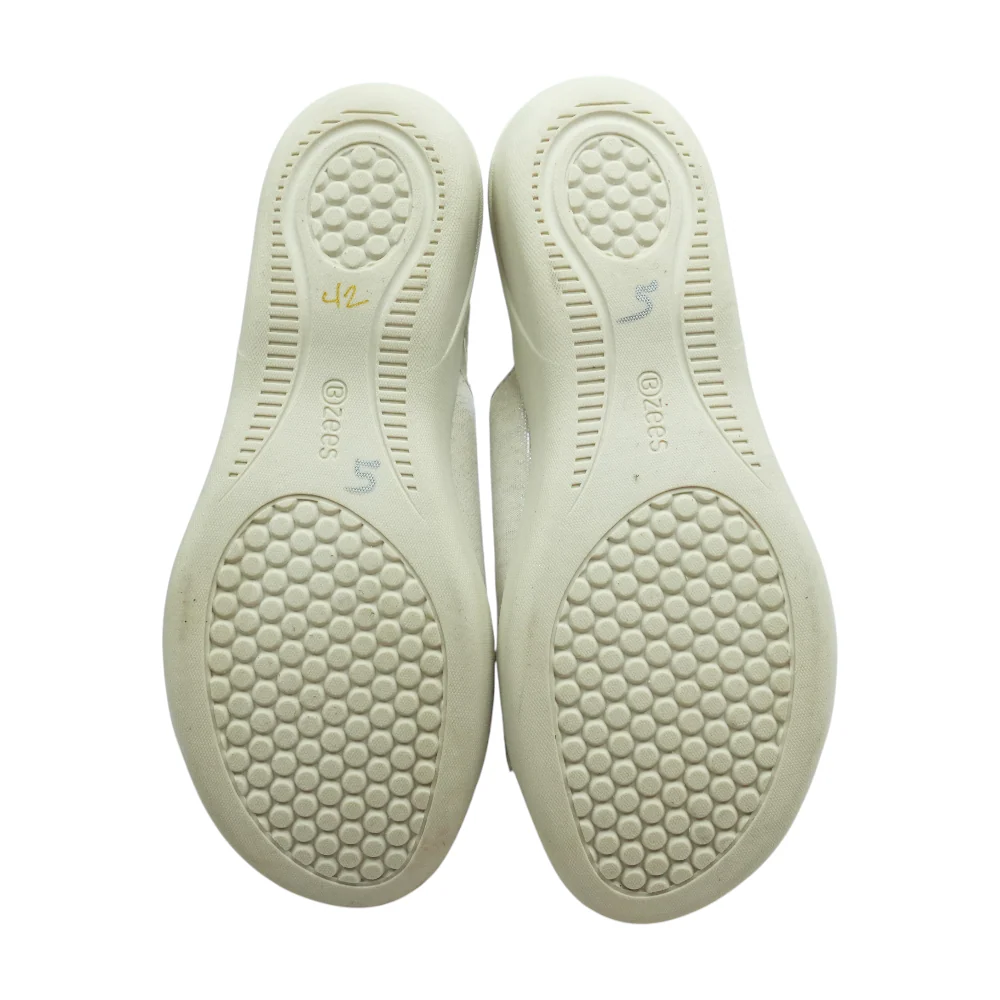 Beige Wedged Sandals - Image 3