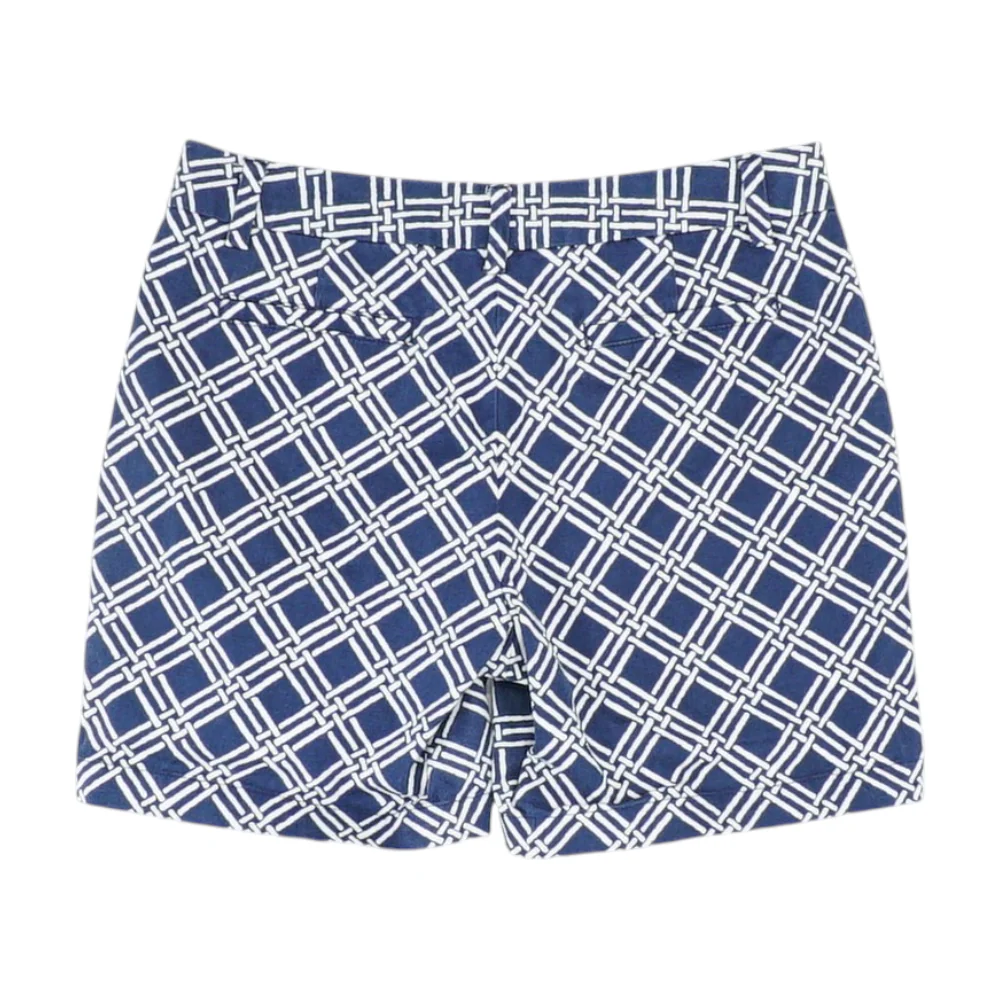 Blue Print Chino Shorts - Image 2