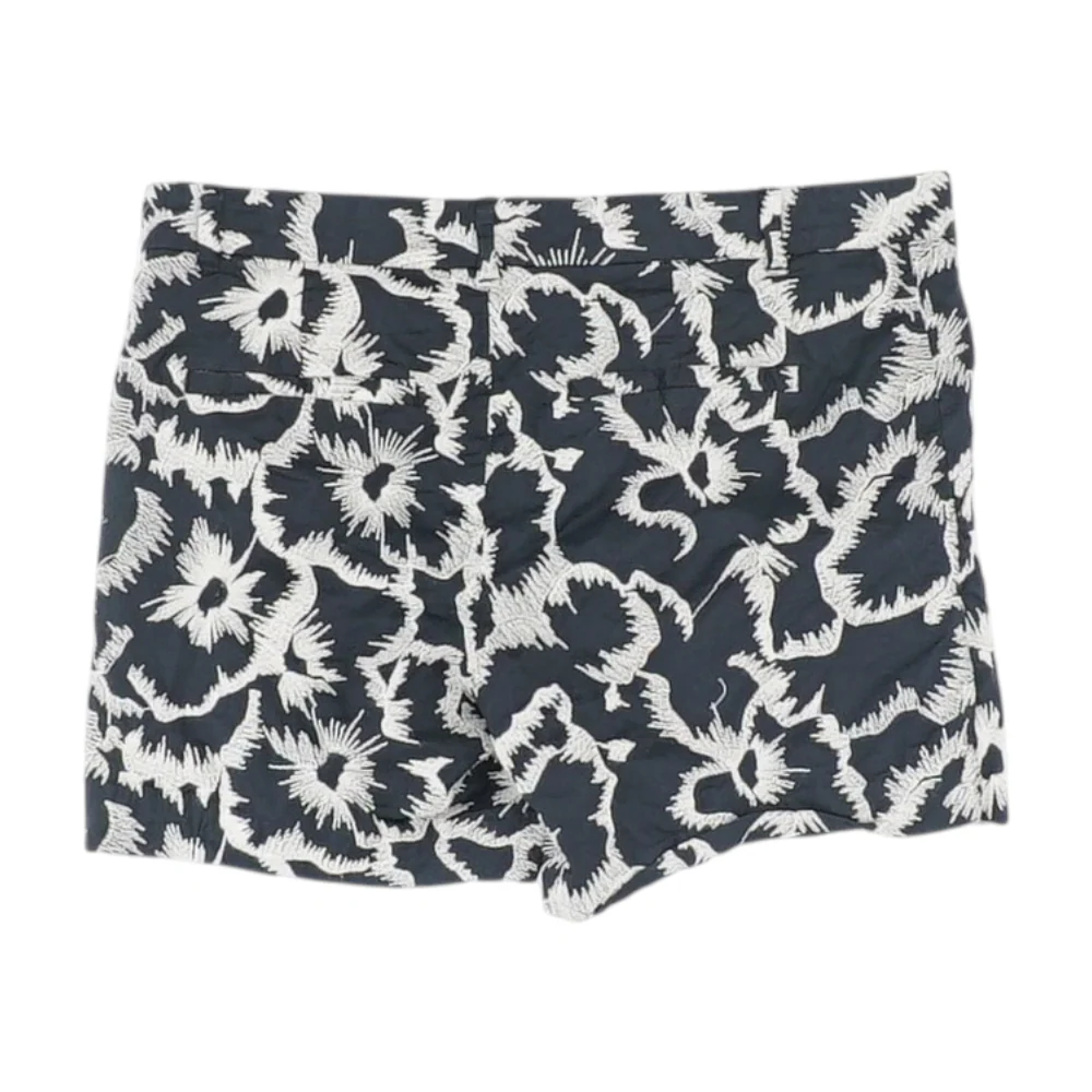 Black Abstract Chino Shorts - Image 2