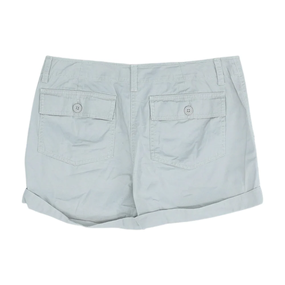 Brown Solid Chino Shorts - Image 2