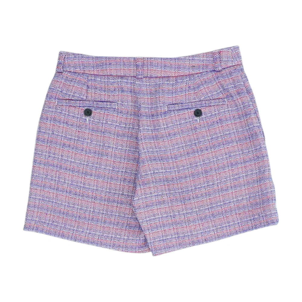 Red Print Chino Shorts - Image 2