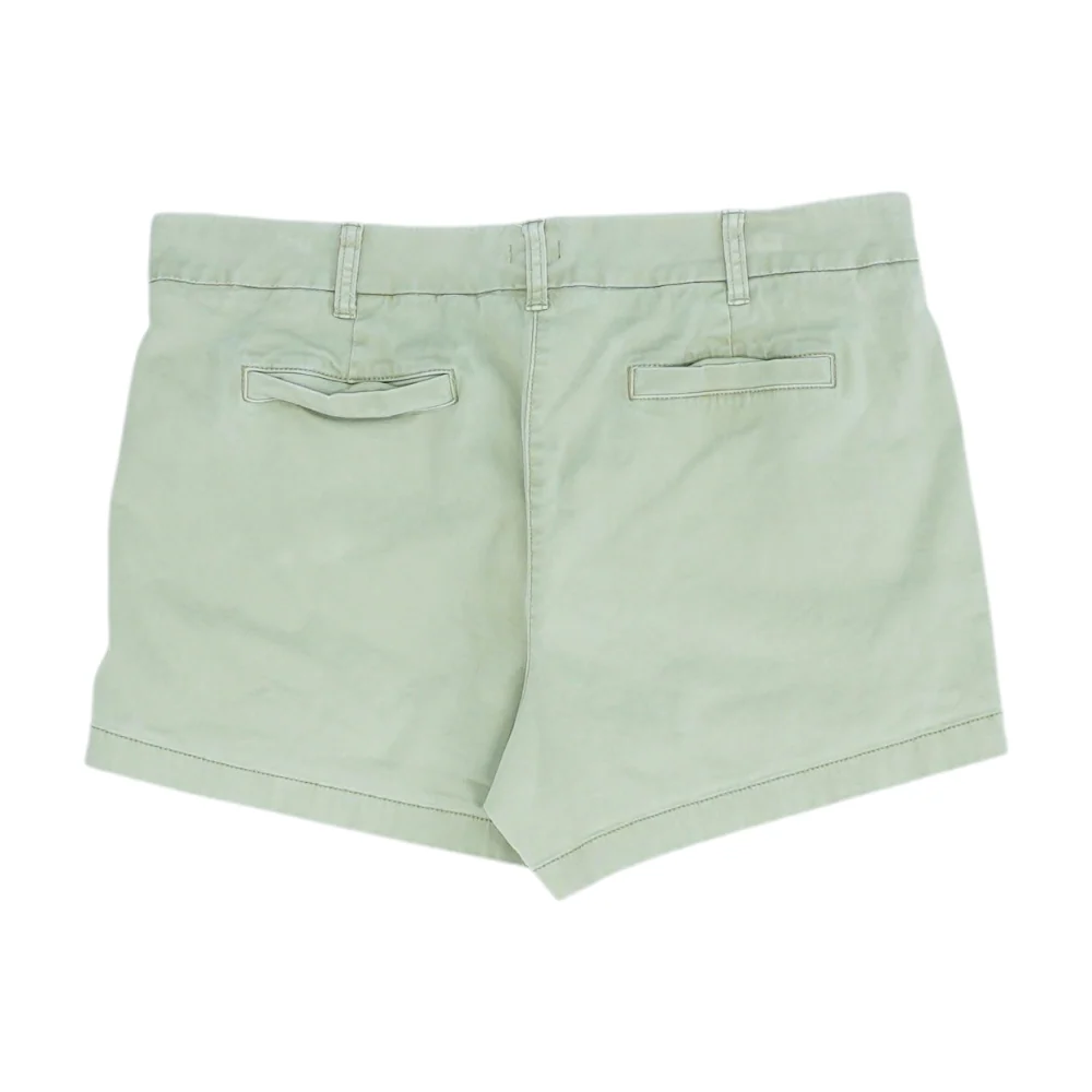 Khaki Solid Chino Shorts - Image 2