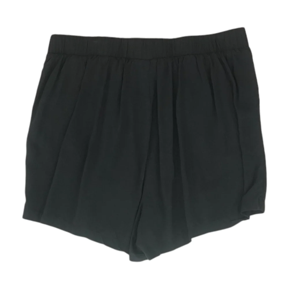 Black Plus Solid Chino Shorts - Image 2