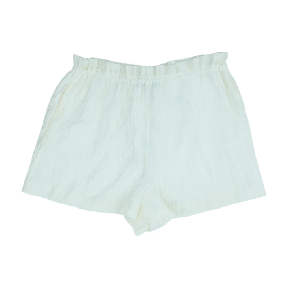 Ivory Solid Chino Shorts - Image 2