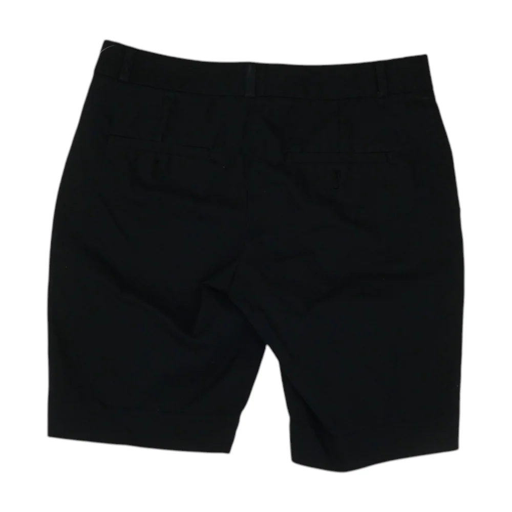Black Solid Chino Shorts - Image 2