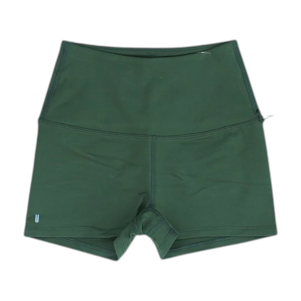 Olive Solid Active Shorts
