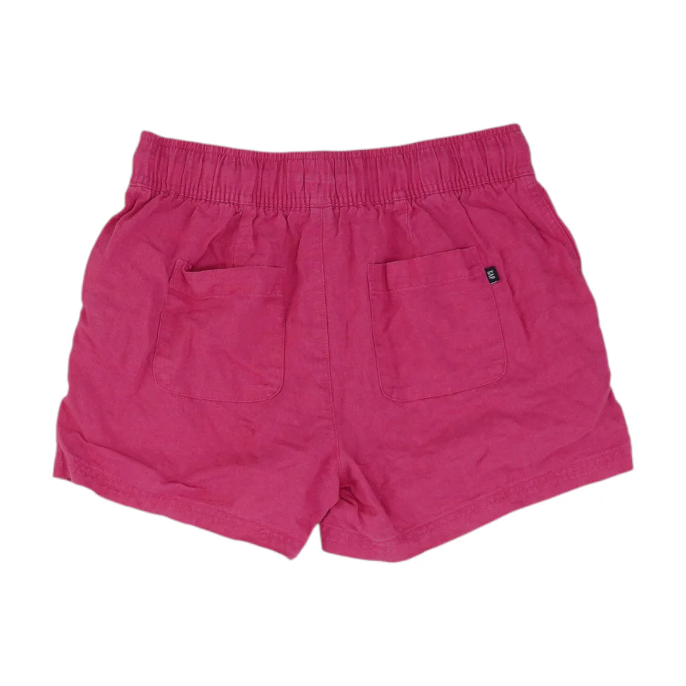 Pink Solid Chino Shorts - Image 2