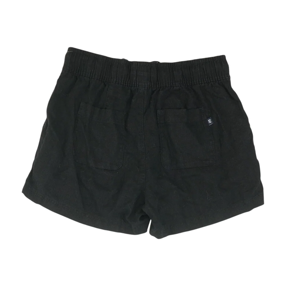 Black Solid Chino Shorts - Image 2