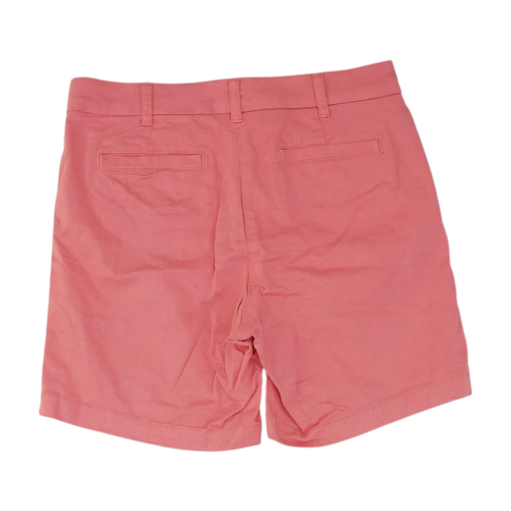 Pink Solid Chino Shorts - Image 2