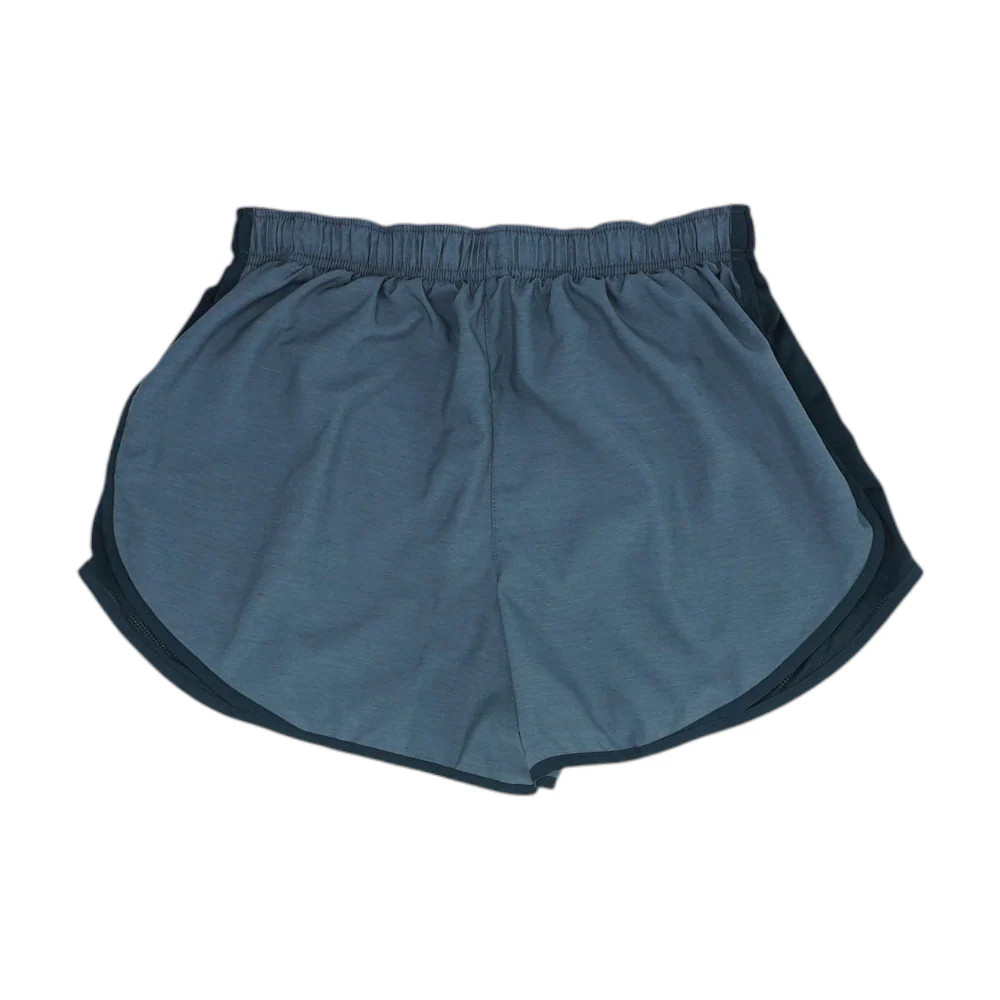 Gray Solid Active Shorts - Image 2