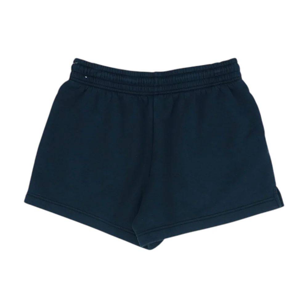 Black Solid Active Shorts - Image 2