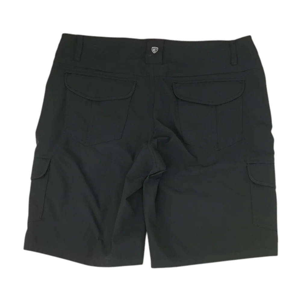 Black Solid 5-Pocket Shorts - Image 2