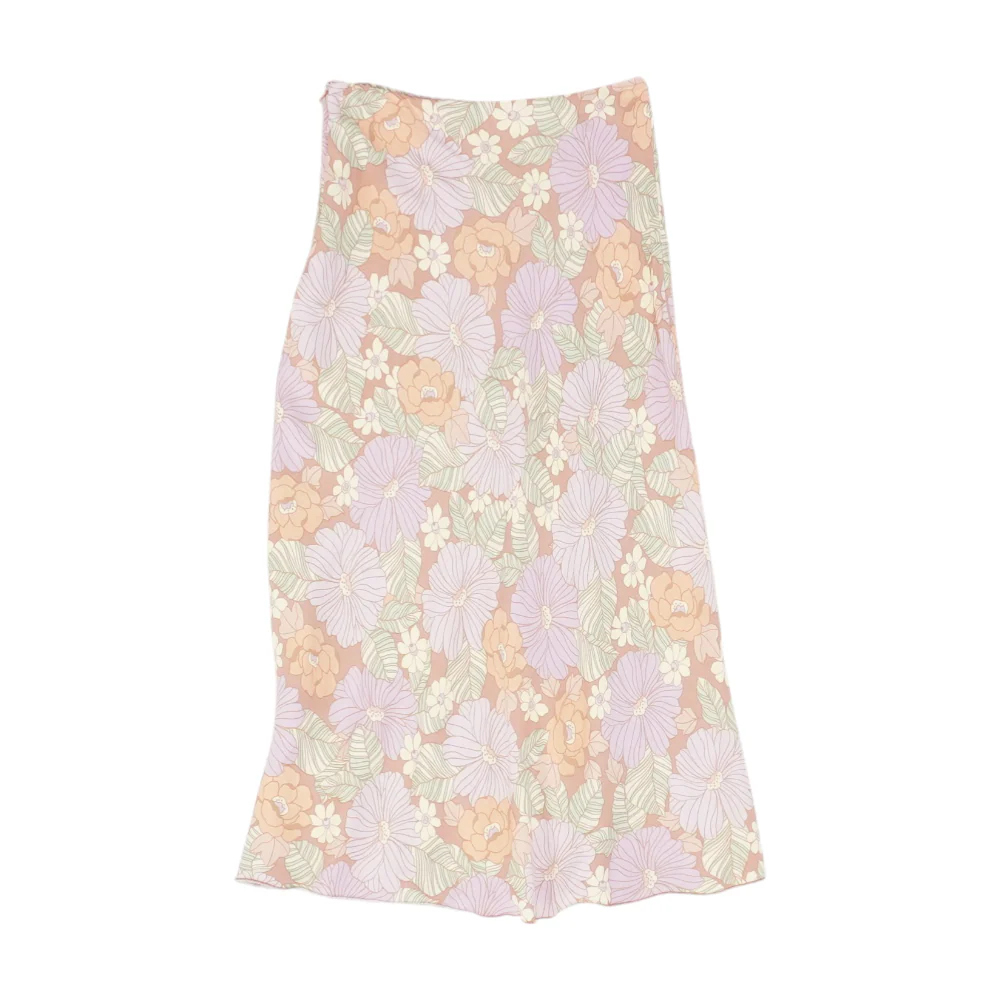 Lavender Floral Skirt - Image 2