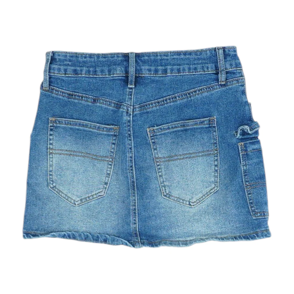 Blue Mini Skirt - Image 2