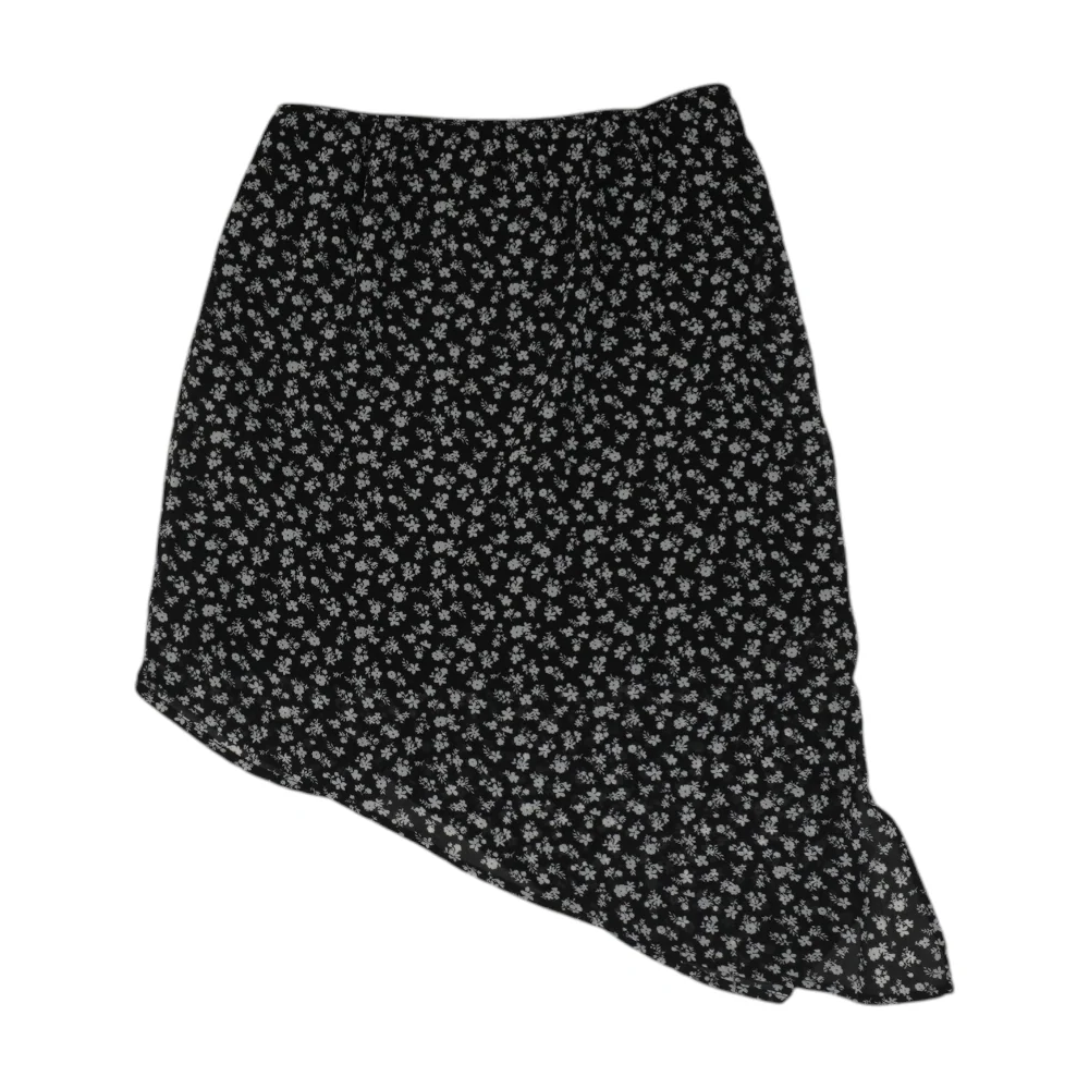 Black Floral Midi Skirt - Image 2