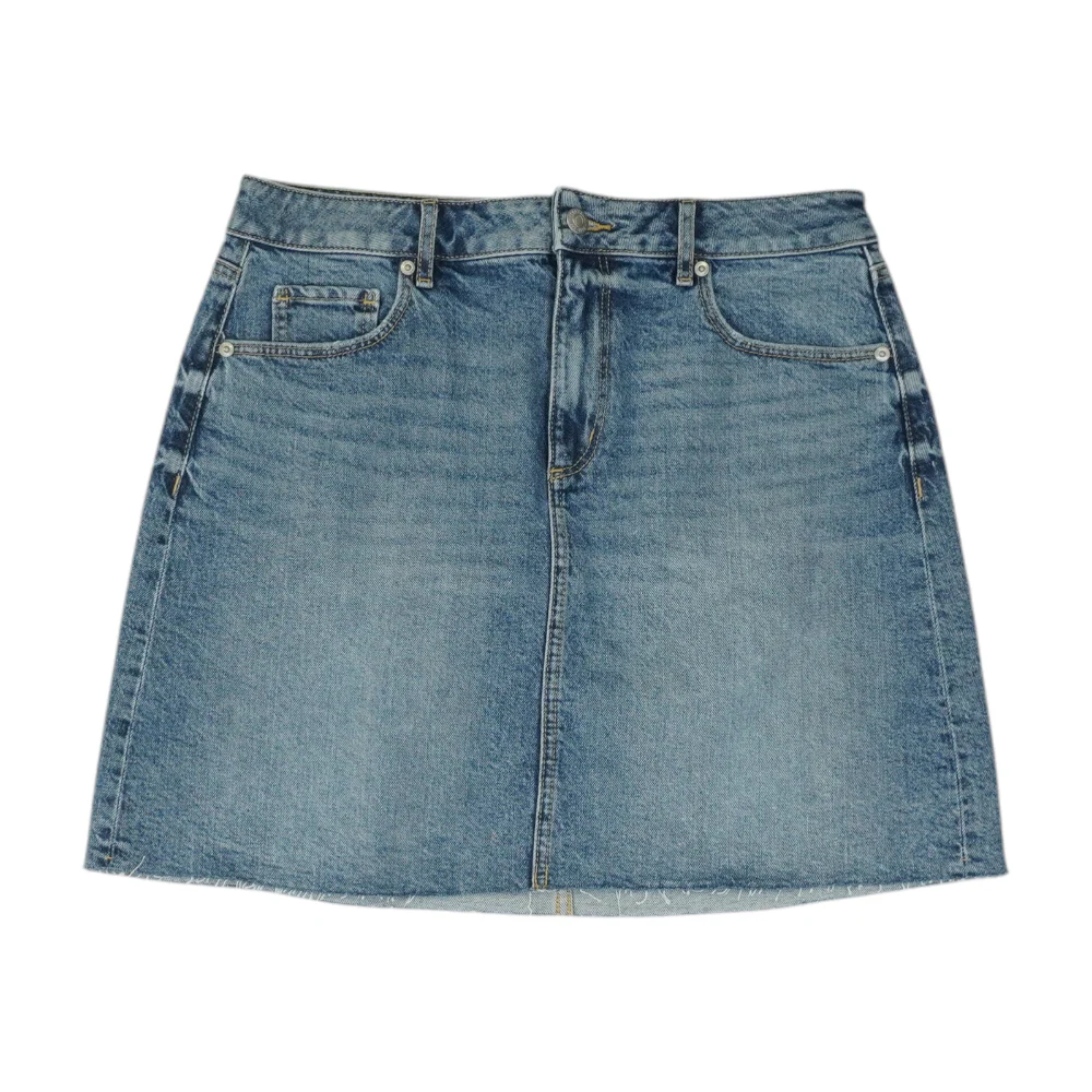 Blue Mini Skirt