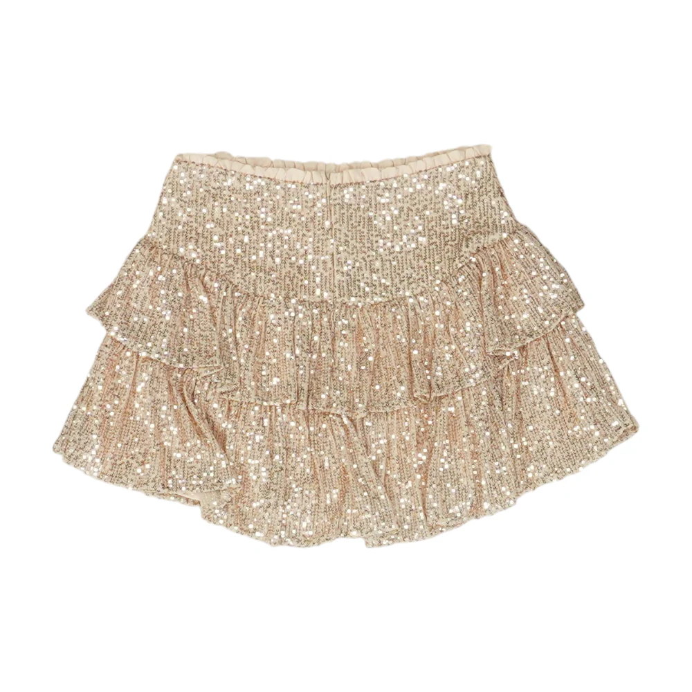 Gold Mini Skort - Image 2