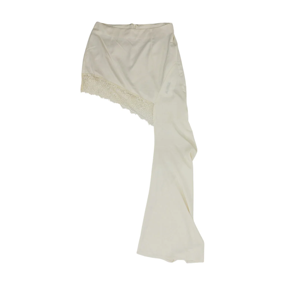 Beige Mini Skirt
