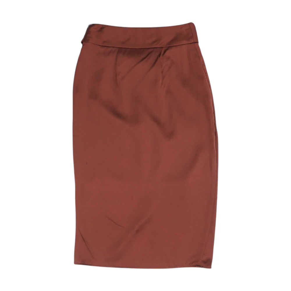 Rust Midi Skirt - Image 2