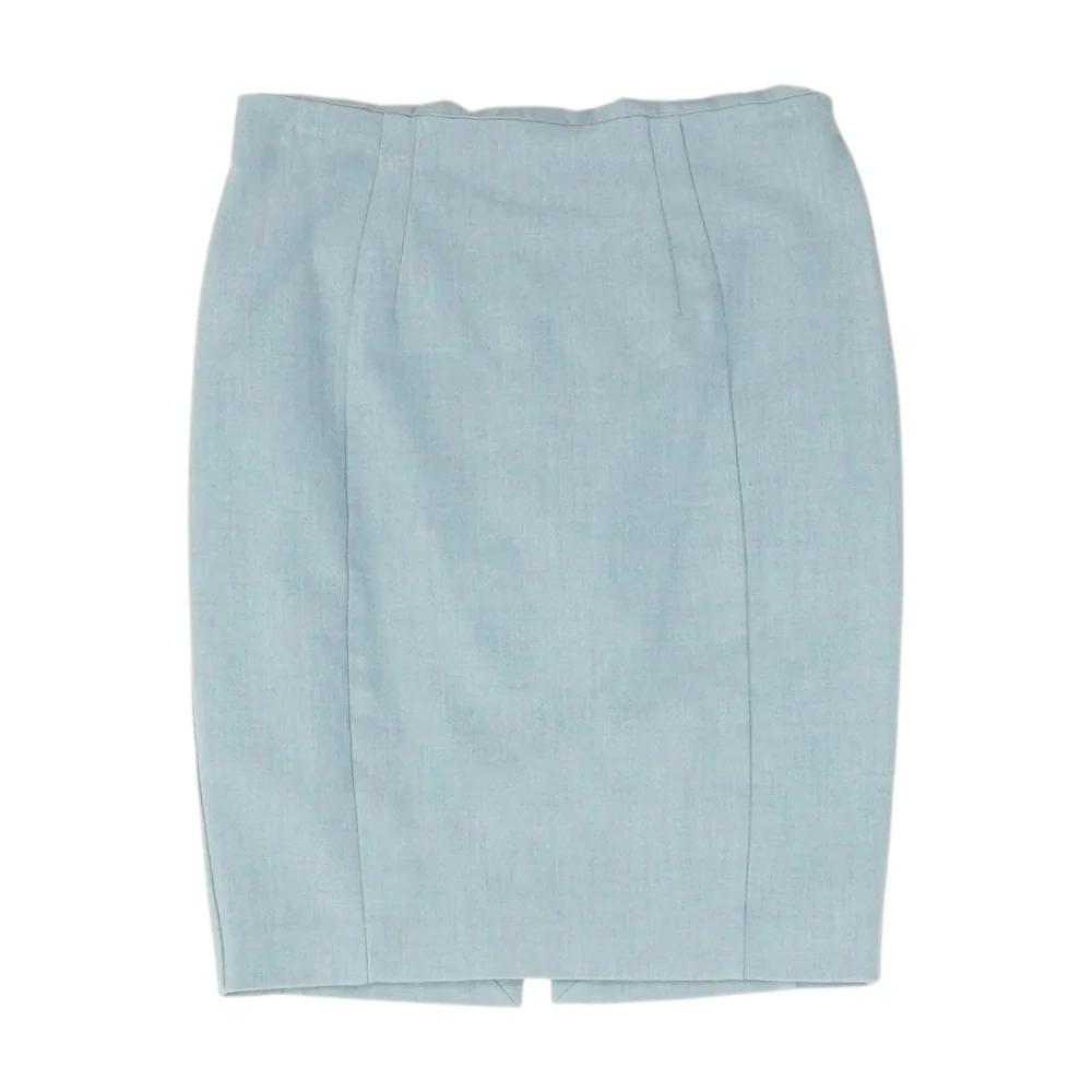 Blue Mini Skirt