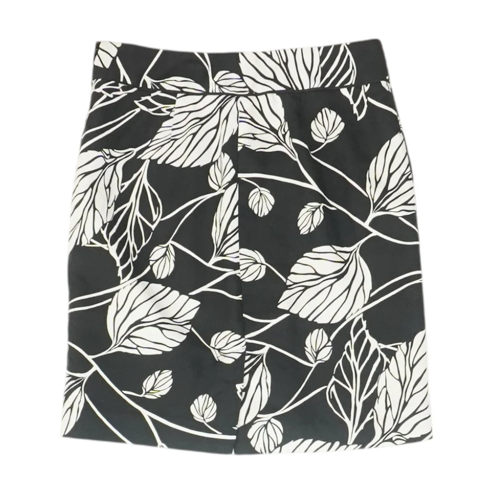 Black Petite Print Mini Skirt - Image 2