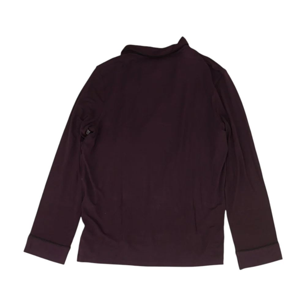 Deep Purple Solid Pajama Top - Image 2