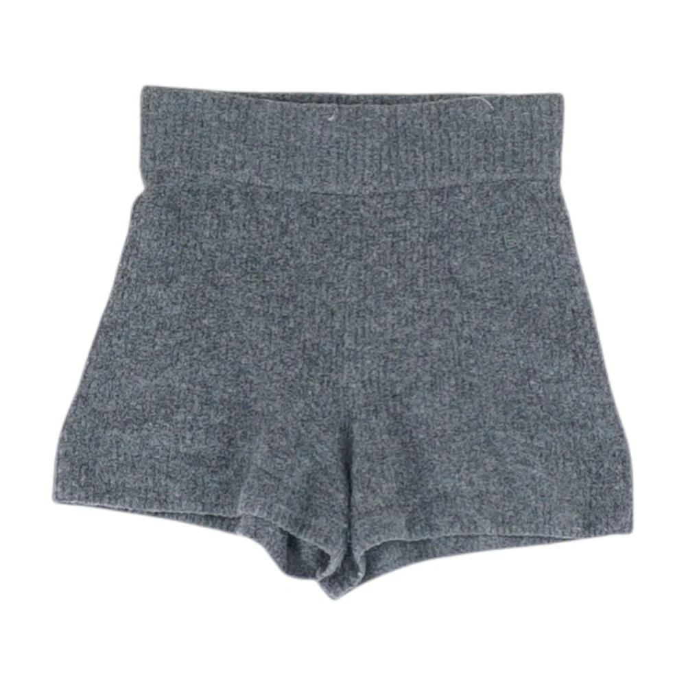 Gray Solid Pajama Bottom