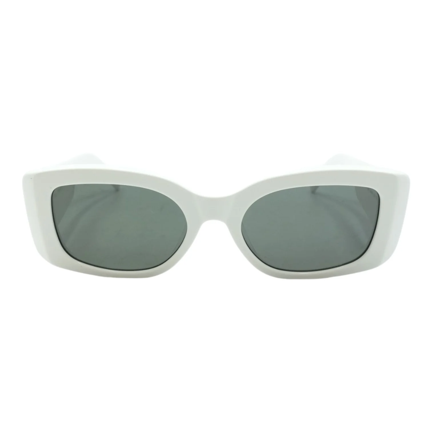 White CL40282U Rectangle Sunglasses - Image 2
