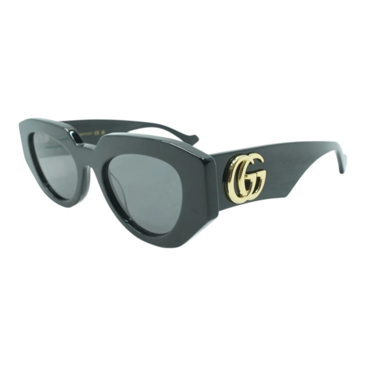 Black GG1421S Oval Sunglasses