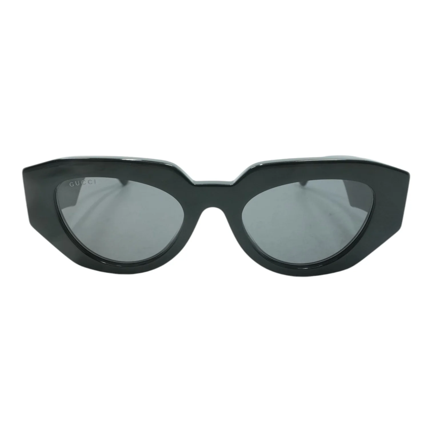 Black GG1421S Oval Sunglasses - Image 2