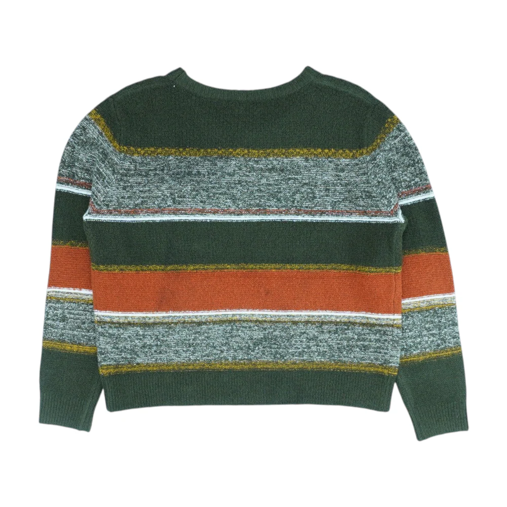 Multi Striped Pullover Sweater - Image 2