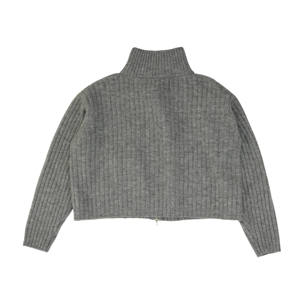 Gray Pullover Sweater - Image 2