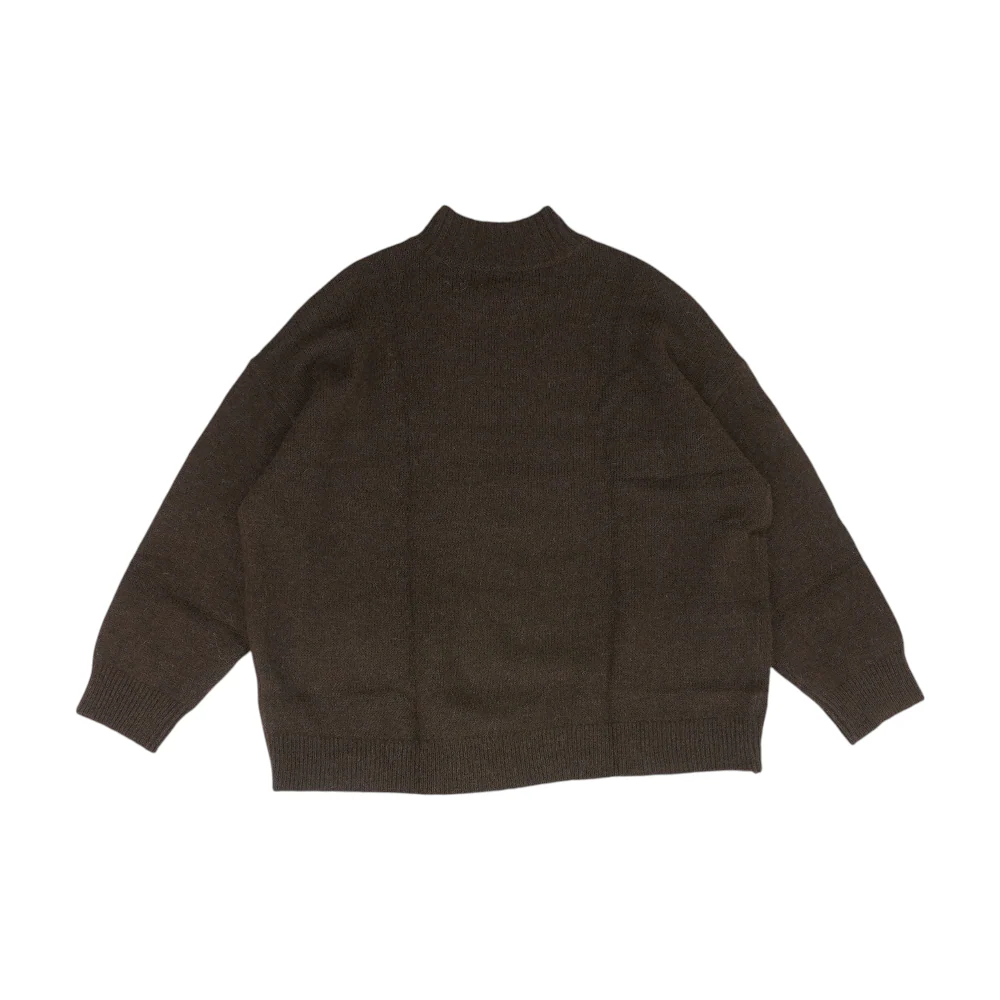 Brown Pullover Sweater - Image 2
