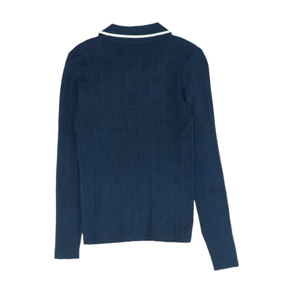 Navy Pullover Sweater - Image 2
