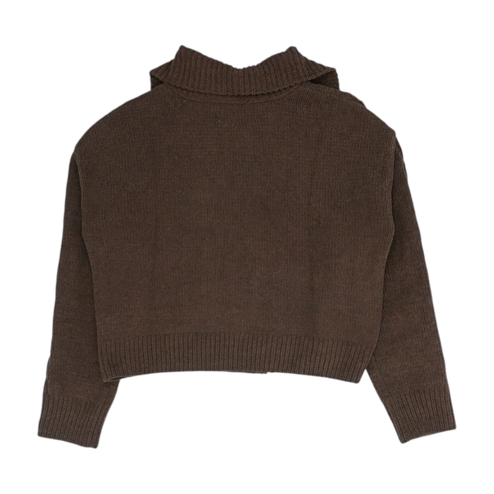 Brown Cardigan Sweater - Image 2