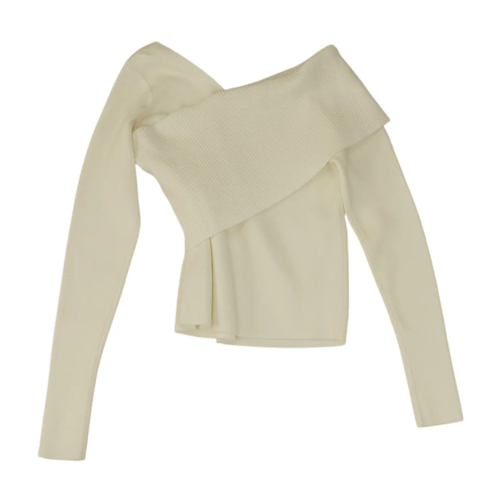 Ivory Pullover Sweater - Image 2