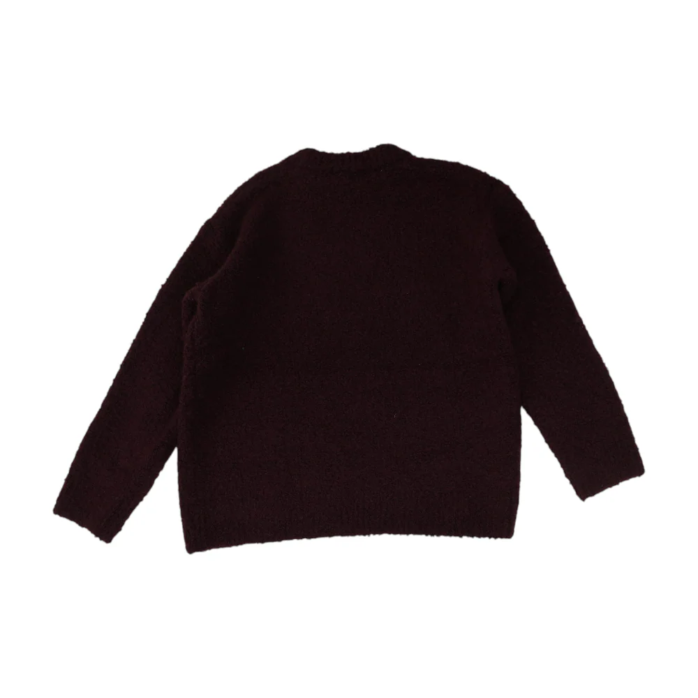 Burgundy Pullover Sweater - Image 2