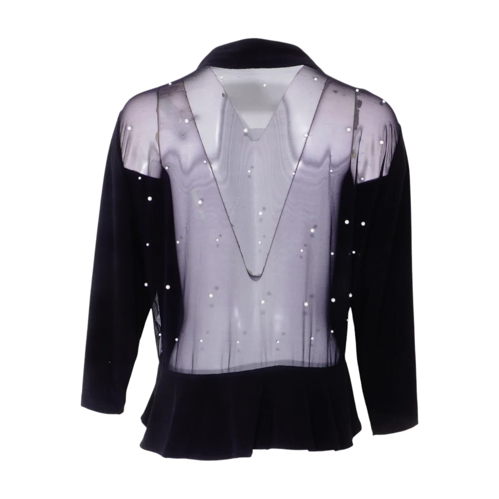 Black Cardigan Sweater - Image 2