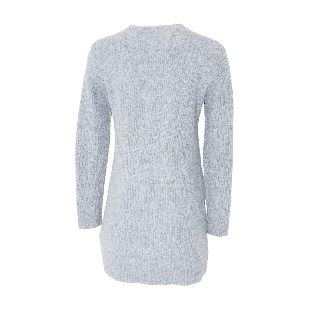 Gray Cardigan Sweater - Image 2