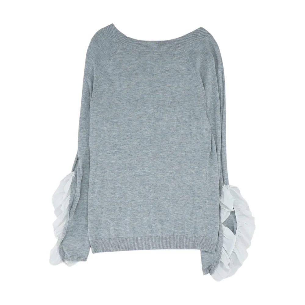 Gray Pullover Sweater - Image 2