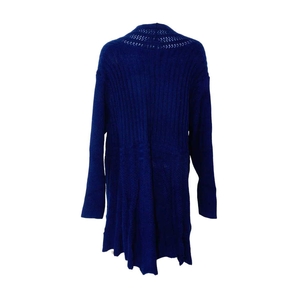 Blue Plus Cardigan Sweater - Image 2