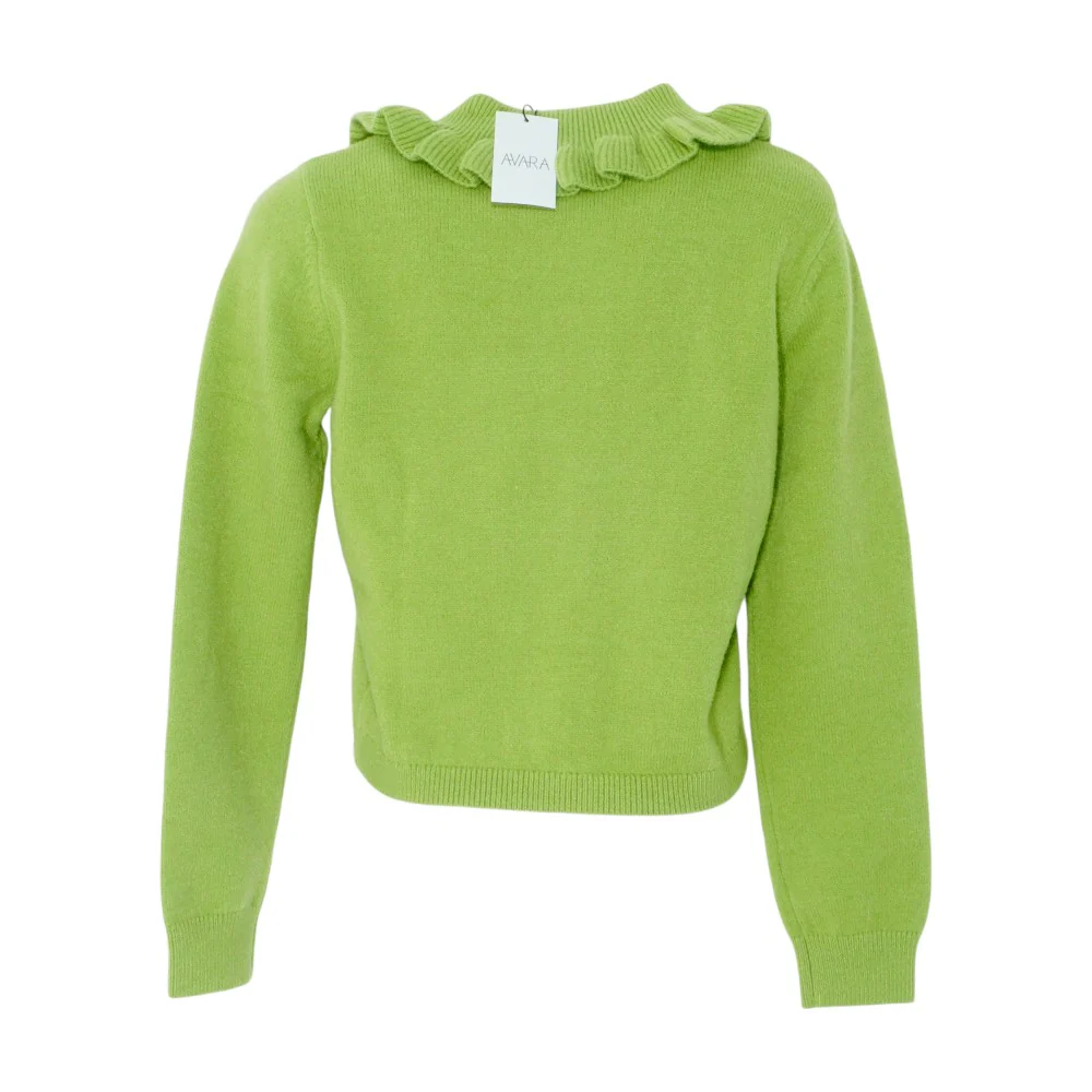 Green Cardigan Sweater - Image 2