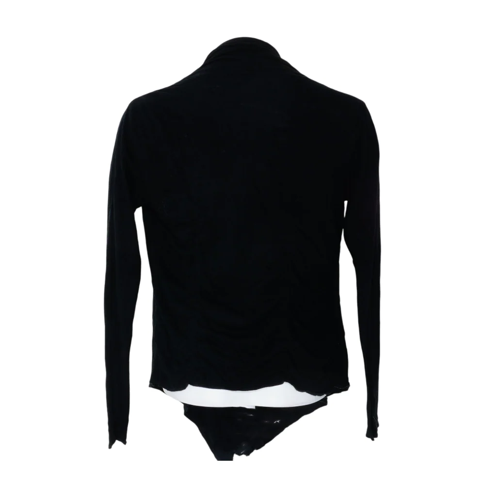 Black Cardigan Sweater - Image 2
