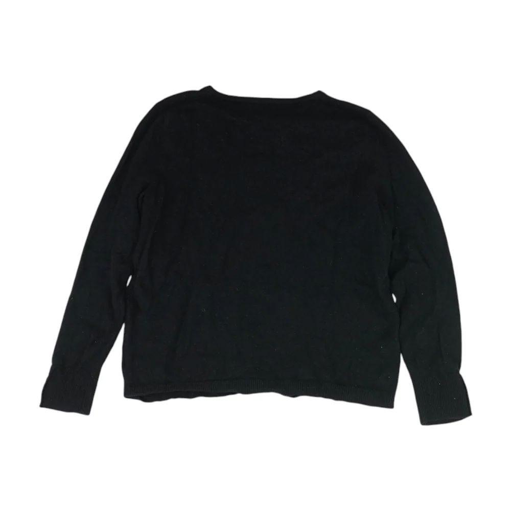 Black Petite Pullover Sweater - Image 2