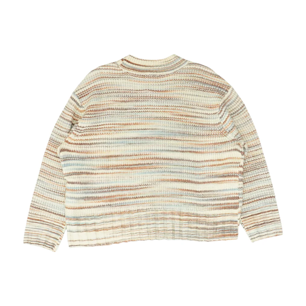 Multi Striped Pullover Sweater - Image 2