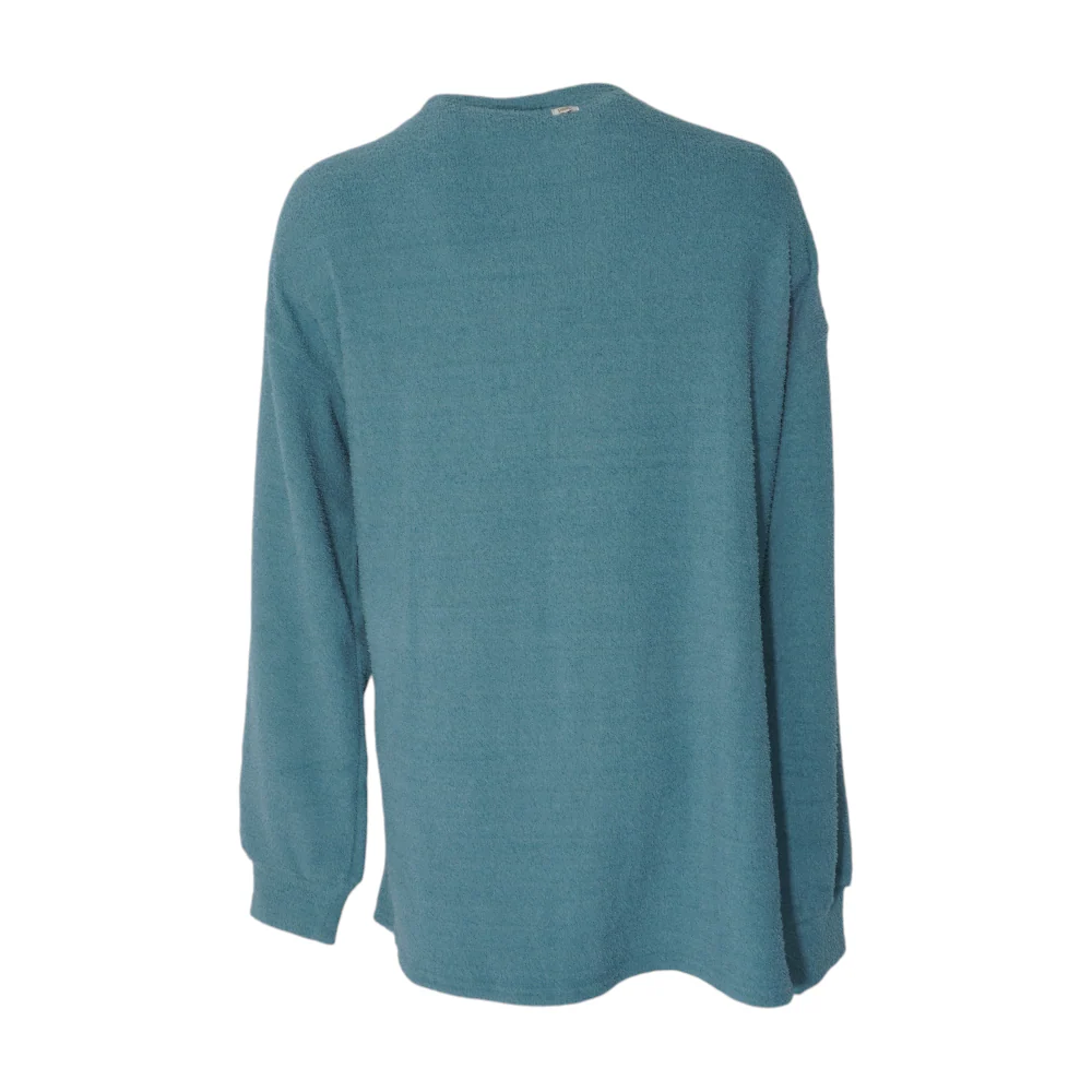 Blue Cardigan Sweater - Image 2