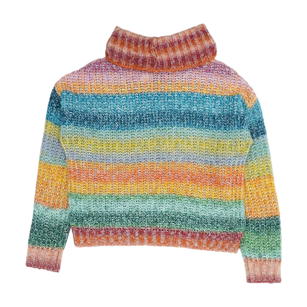 Multi Ombre Pullover Sweater - Image 2