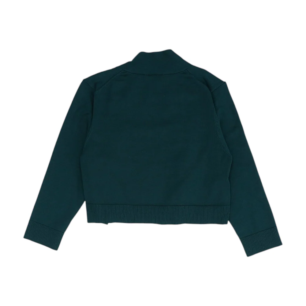 Green Cardigan Sweater - Image 2