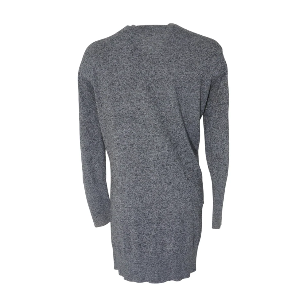 Gray Cardigan Sweater - Image 2