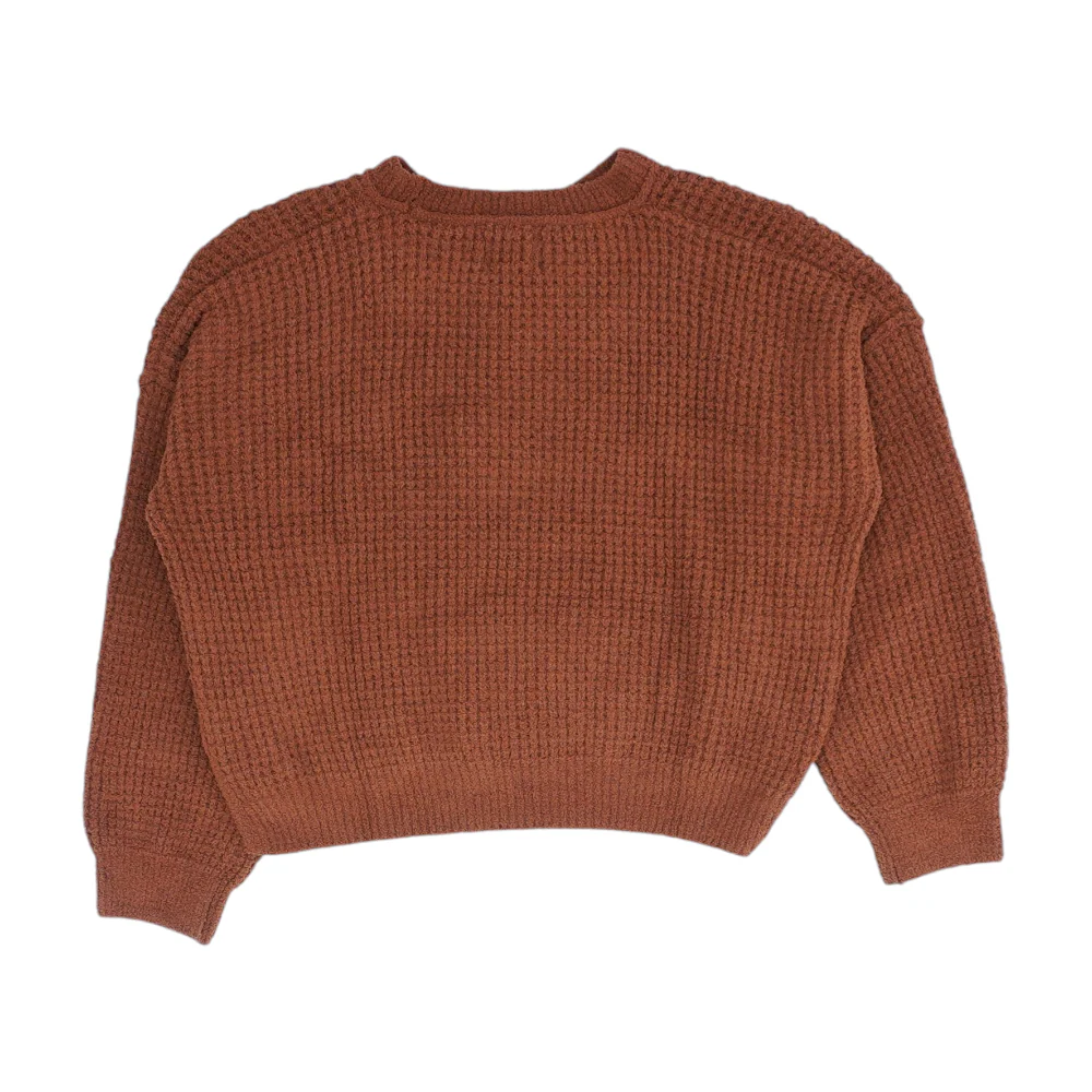 Brown Pullover Sweater - Image 2